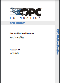 OPC Unified Architecture Part 7: Profiles. Release 1.04. 2017-11-01
