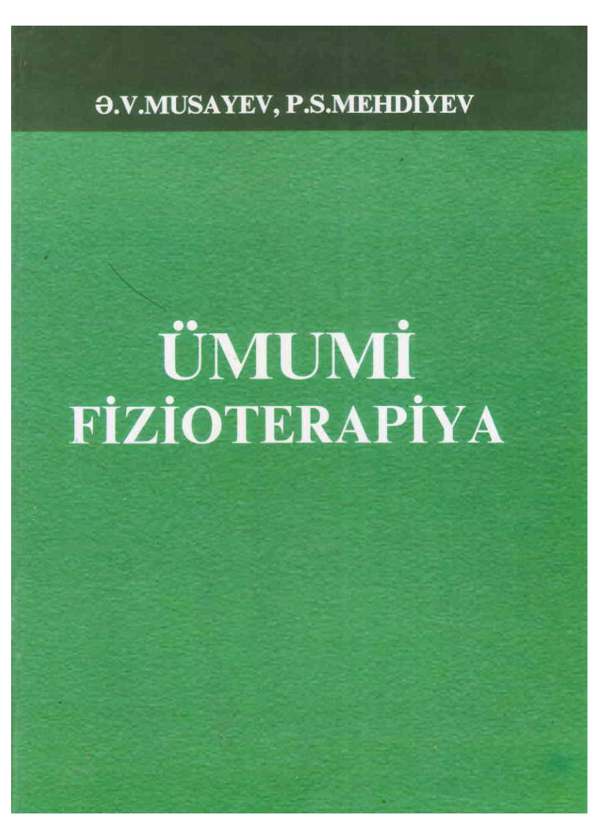 Ümumi fizioterapiya. Dərslik