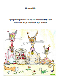 Программирование на языке Transact SQL при работе с СУБД Micriosoft SQL Server