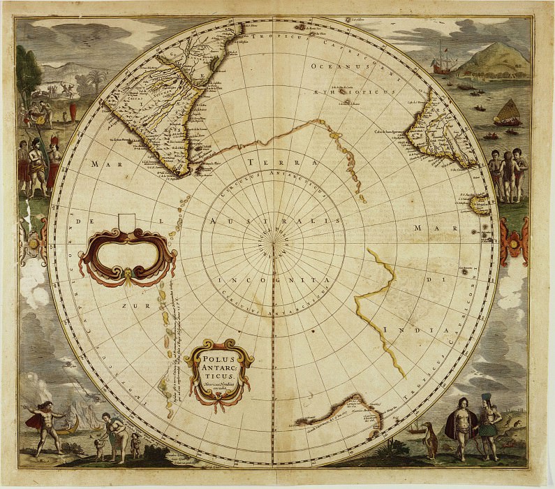Cənubi Qütb, 1636