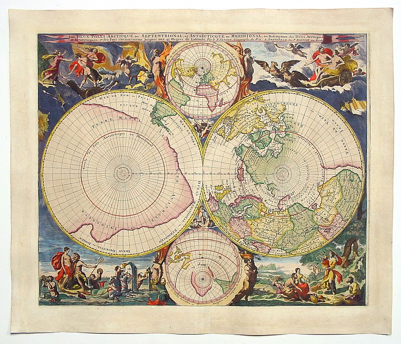 Şimal və Cənub qütbləri, 1720