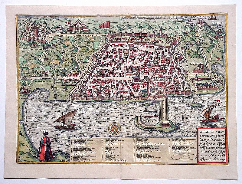 Georg Braun və Frans Hogenberg - Əlcəzair, 1574