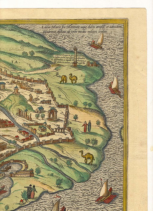 Georg Braun və Franz Hogenberq – İsgəndəriyyə, 1575