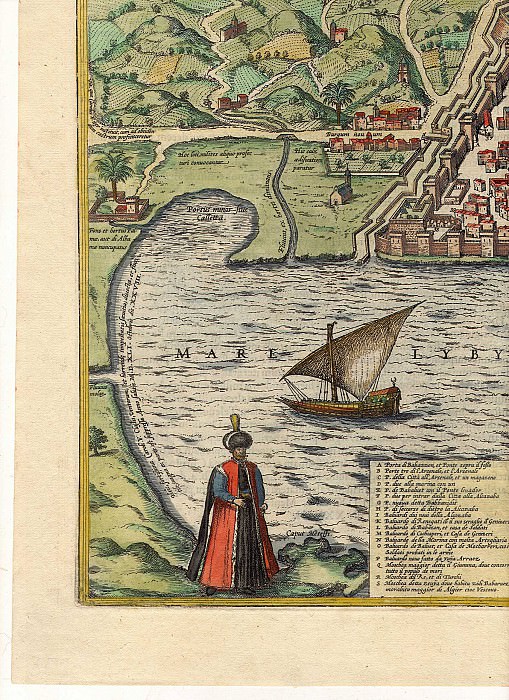 Georg Braun və Frans Hogenberg - Əlcəzair, 1574