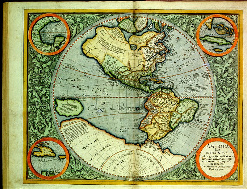 Şimali və Cənubi Amerika, 1606