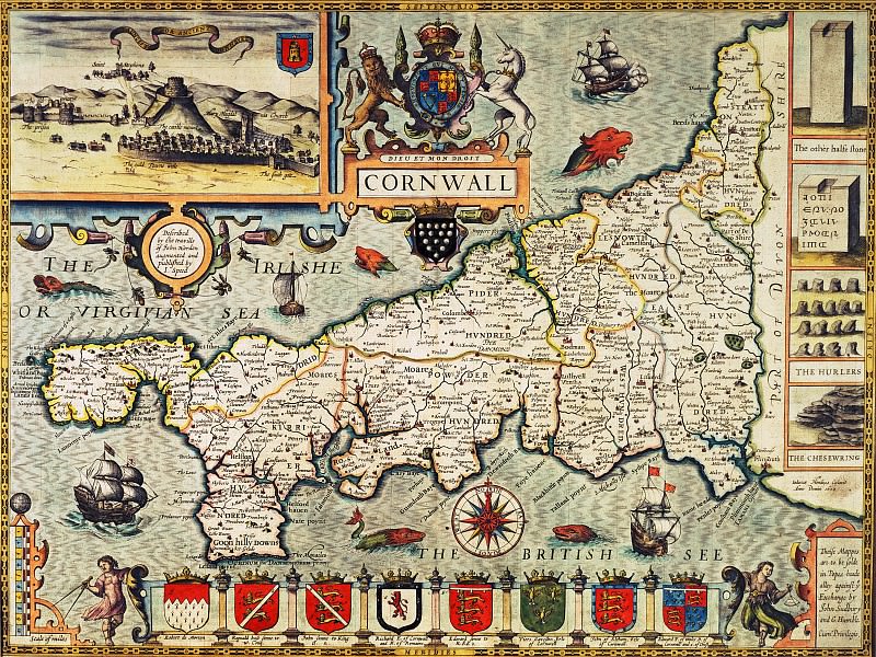 Kornuollun xəritəsi, 1627