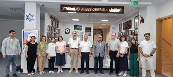 "Xarici qonaqlar AMEA Mərkəzi Elmi Kitabxanasını ziyarət ediblər"