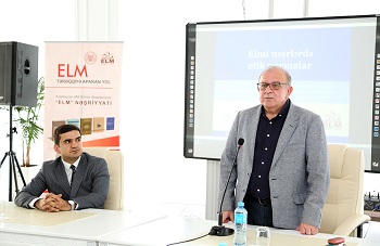 "Mərkəzi Elmi Kitabxanada “Elmi nəşrlərdə etik normalar” mövzusunda seminar keçirilib"