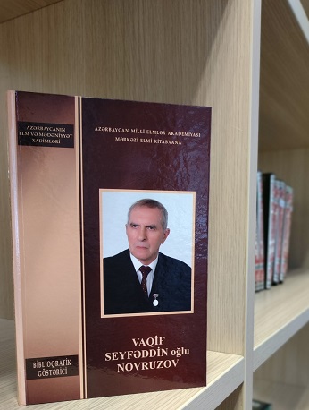 "Professor Vaqif Novruzovun biblioqrafik göstəricisi işıq üzü görüb"
