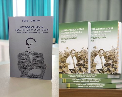 "Ulu Öndər Heydər Əliyevin anadan olmasının 100 illiyi münasibətilə nəşr edilən kitablar MEK-də"