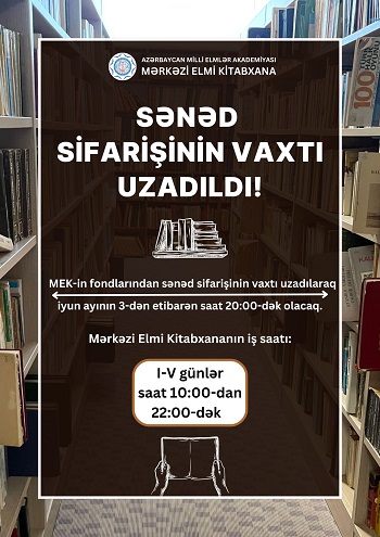 "MEK öz istifadəçiləri üçün mühüm yenilik tətbiq edib"