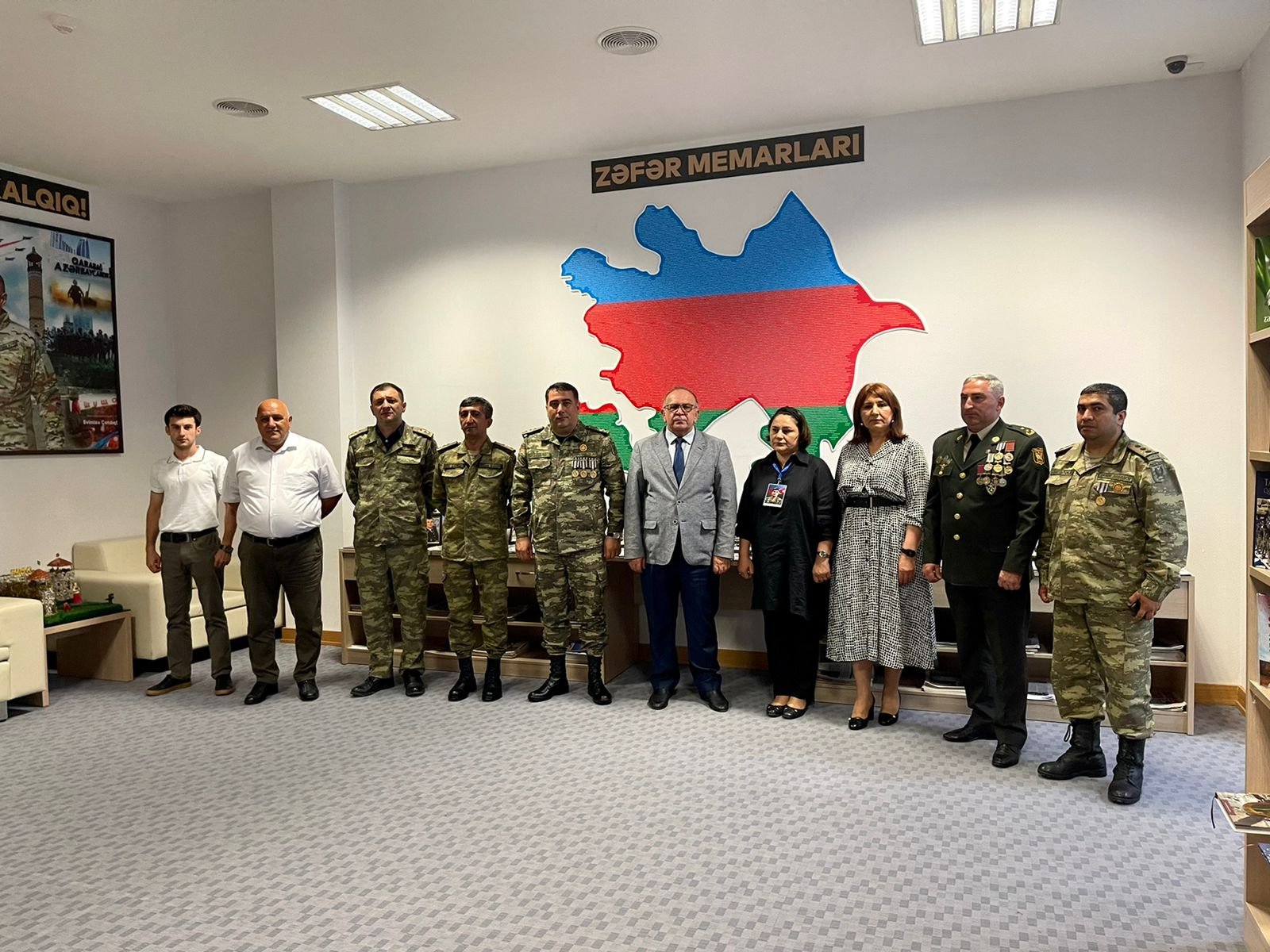 "MEK-də Azərbaycan Respublikasının Silahlı Qüvvələr Günü və Qarabağ müharibəsi qəhrəmanları fondunun yaranmasının bir il