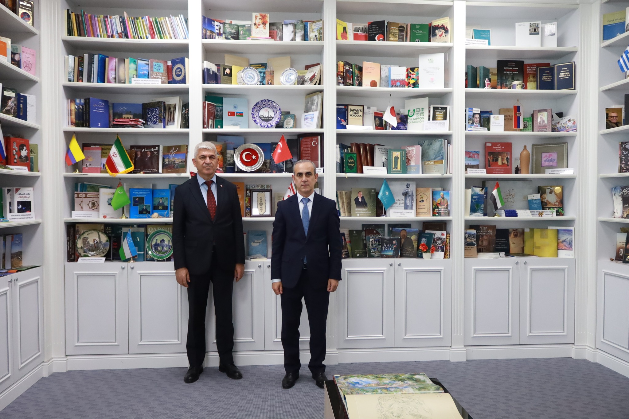 Türkiyə Cümhurbaşqanlığı Millət Kitabxanasının rəhbəri MEK-in qonağı olub